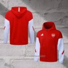 Chaqueta con Capucha del Arsenal 2025-2026 Red