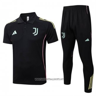 Conjunto Polo Juventus 2025-2026 Black
