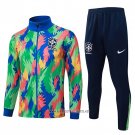 Jacket Tracksuit Brazil Kid 2025-2026 Multicolor