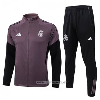 Jacket Tracksuit Real Madrid Kid 2026-2027 Purpura