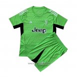 Juventus Goalkeeper Shirt Kid 2023-2024 Green