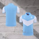 Manchester City Shirt Polo 2022-2023 Blue and White