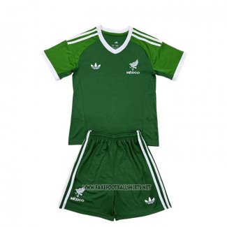 Mexico Home Goalkeeper Shirt Kid 2025
