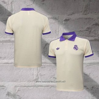 Real Madrid Shirt Polo 2025-2026 Yellow