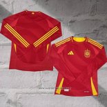Spain Home Shirt Long Sleeve 2024