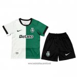 Sporting Special Shirt Kid 2025-2026 White Green