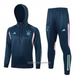 Sweatshirt Tracksuit Ajax Kid 2023-2024 Blue