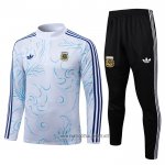 Sweatshirt Tracksuit Argentina Kid 2026-2027 White