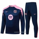 Sweatshirt Tracksuit Barcelona 2025-2026 Blue Rosa