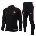 Sweatshirt Tracksuit Holland Kid 2026-2027 Black