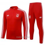 Sweatshirt Tracksuit Liverpool Kid 2026-2027 Red