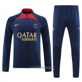 Sweatshirt Tracksuit Paris Saint-Germain 2023-2024 Blue