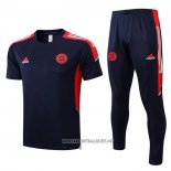 Tracksuit Bayern Munich Short Sleeve 2022-2023 Blue