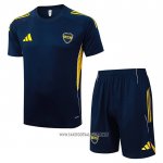 Tracksuit Boca Juniors Short Sleeve 2025-2026 Blue - Shorts