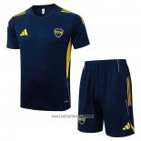 Tracksuit Boca Juniors Short Sleeve 2025-2026 Blue - Shorts
