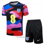 Tracksuit England Short Sleeve 2025-2026 - Shorts Multicolor