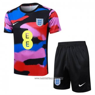 Tracksuit England Short Sleeve 2025-2026 - Shorts Multicolor
