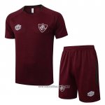 Tracksuit Fluminense Short Sleeve 2025-2026 Red - Shorts