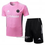 Tracksuit Inter Miami Short Sleeve 2025-2026 Rosa - Shorts