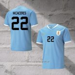 Uruguay Player M.Caceres Home Shirt 2022