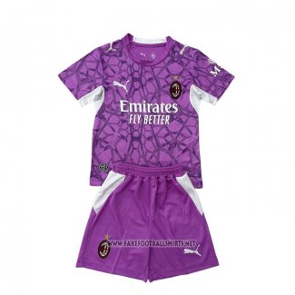 AC Milan Away Goalkeeper Shirt Kid 2026-2027