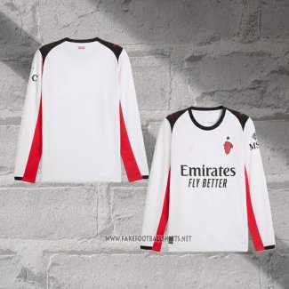 AC Milan Away Shirt Long Sleeve 2025-2026