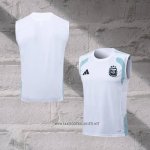 Argentina Training Shirt Without Sleeves 2025-2026 White