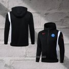 Chaqueta con Capucha del Napoli 2025-2026 Black