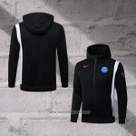 Chaqueta con Capucha del Napoli 2025-2026 Black