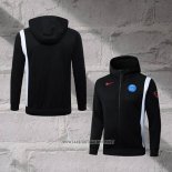 Chaqueta con Capucha del Napoli 2025-2026 Black