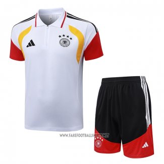 Conjunto Polo Germany 2026-2027 White