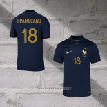 France Player Upamecano Home Shirt 2022