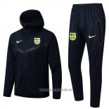 Hooded Tracksuit Barcelona 2022-2023 Blue