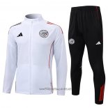 Jacket Tracksuit Ajax Kid 2025-2026 White