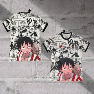 Japan Cartoon Shirt 2025-2026 White Thailand