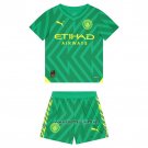 Manchester City Goalkeeper Shirt Kid 2023-2024 Green