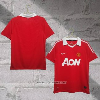 Manchester United Home Retro Shirt 10-11