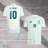Mexico Player A.Vega Away Shirt 2024