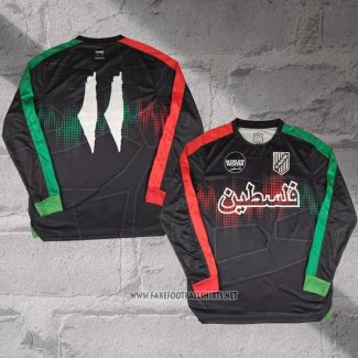 Palestina Special Shirt Long Sleeve 2025-2026 Black