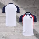 Paris Saint-Germain Jordan Shirt Polo 2022-2023 White