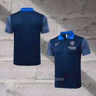 Paris Saint-Germain Shirt Polo 2025-2026 Blue