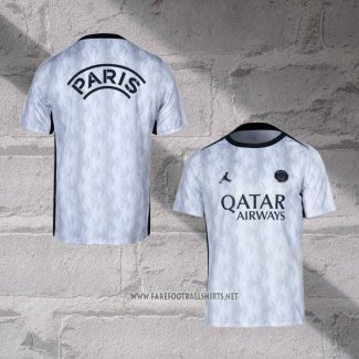 Paris Saint-Germain Shirt Pre-Match 2025-2026 Grey