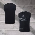 Paris Saint-Germain Training Shirt Without Sleeves 2025-2026 Black