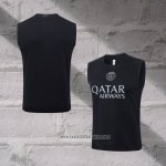 Paris Saint-Germain Training Shirt Without Sleeves 2025-2026 Black