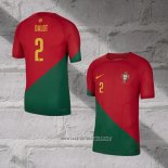 Portugal Player Dalot Home Shirt 2022