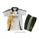 Real Madrid Dragon Shirt Kid 2025-2026 White