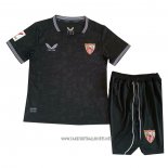 Sevilla Goalkeeper Shirt Kid 2023-2024 Black