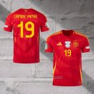 Spain Player Lamine Yamal Home Shirt 2024