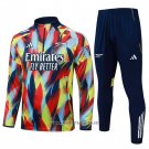Sweatshirt Tracksuit Arsenal Kid 2025-2026 Red Blue Yellow