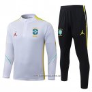 Sweatshirt Tracksuit Brazil 2026-2027 White